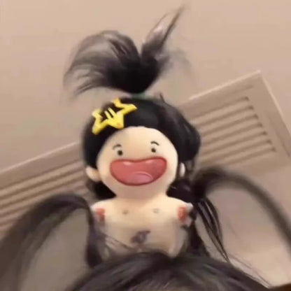 Ratatouille headband, Xiaohongshu, the same style of plush hair dolls, funny bundles, funny hair accessories