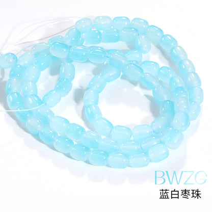 DIY Two-Color Date Bead - Handmade Loose Beads Bracelet Necklace Jewelry Accessories