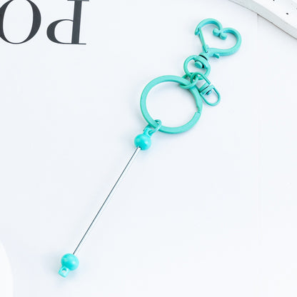 DIY beaded love keychain pendant event small gift key chain creative luggage pendant keychain