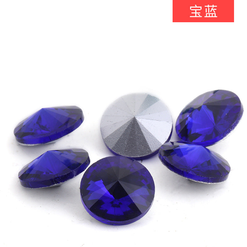 Rivoli Pointed Bottom Diamond Rhinestones - Crystal Phone Case Shoe Jewelry Luggage Clothing Accessories