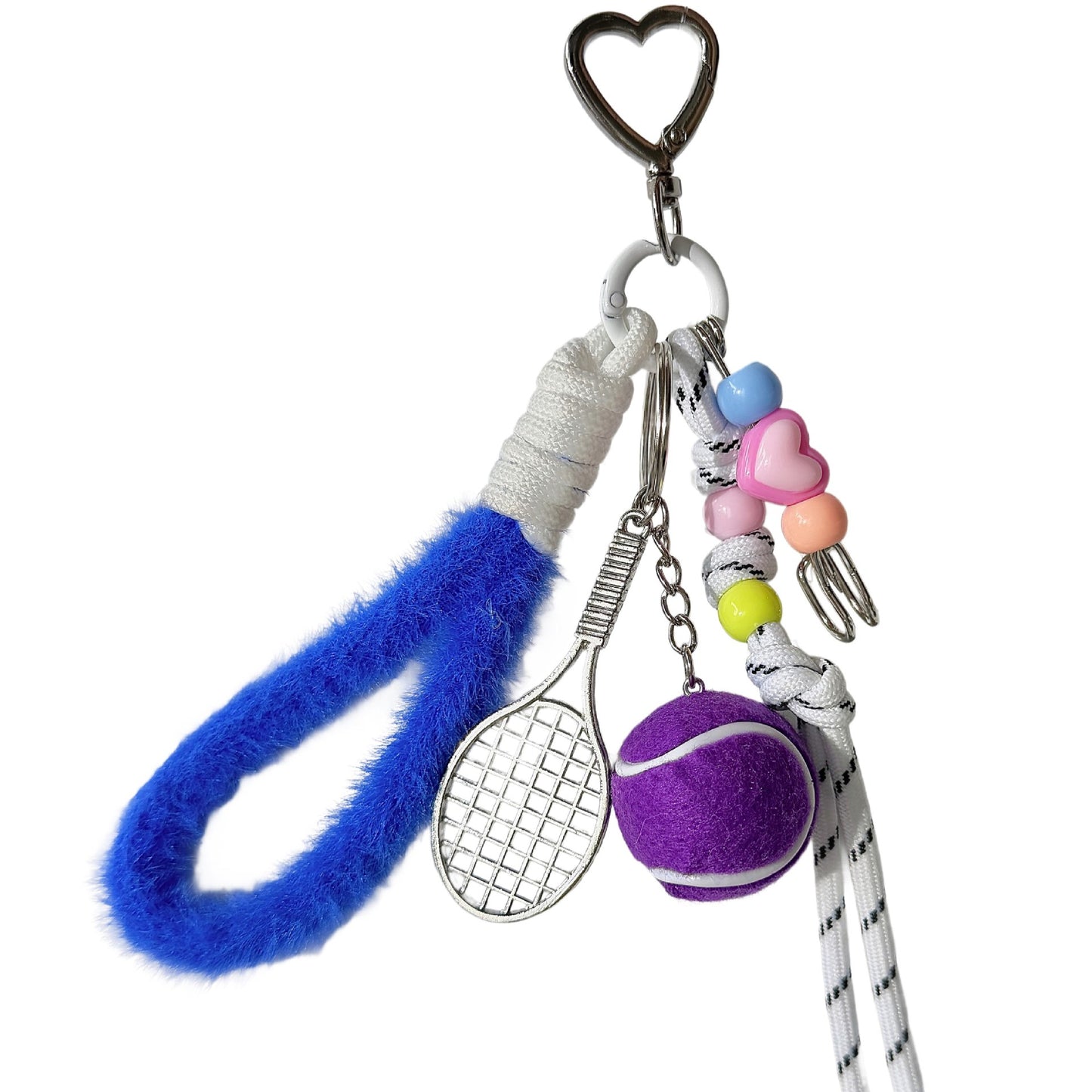 miu tennis rope keychain school bag pendant cute couple bag key chain charm small gift wholesale