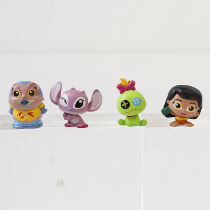 Cross-border interstellar baby Stitt's blind box doll figure animation trendy toy peripheral gacha model ornament decoration