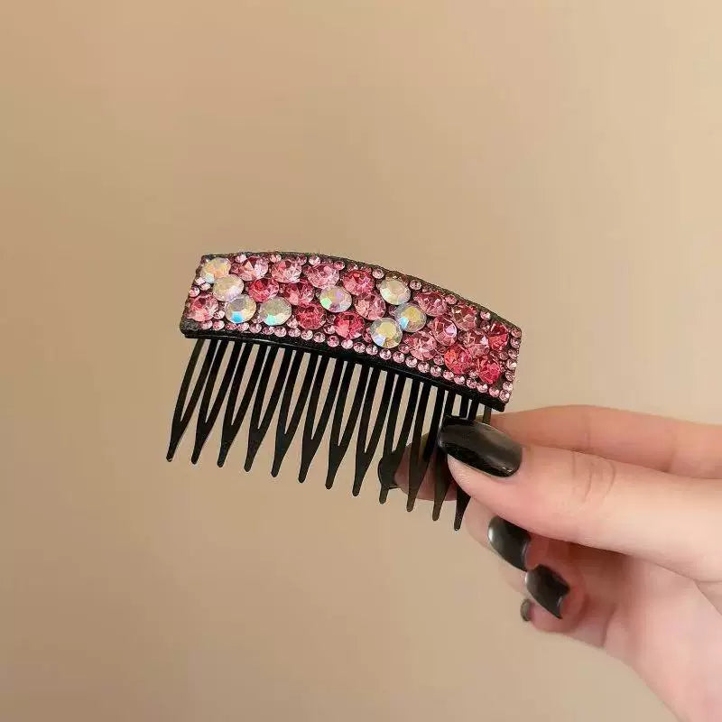 Elegant Diamond Inverted Comb for Women, High-End Rhinestone Hair Comb, Loose Hair Organizer, 2026 New Hair Accessory Hairpin