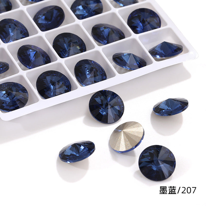 K9 High-End Rhinestone, Satellite, Special-Shaped High-Top Diamond, Wedding Dress, Dress, Crystal Jewelry, Nail Art, Diamond Material, Pointed Bottom Rhinestone