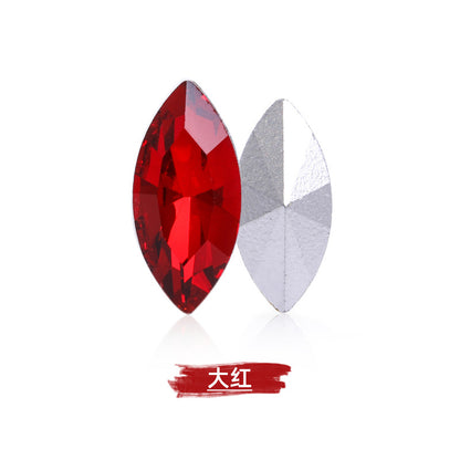 Navette Shape Diamond Rhinestones - Phone Case Perfume Bottle Clothing Crystal Jewelry DIY Accessories