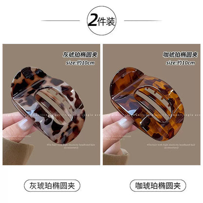 Driving and doing yoga without falling off, abalone scratch clips, hairpins, women's back of head clips, flat duckbill chucks, headdresses, shark clips