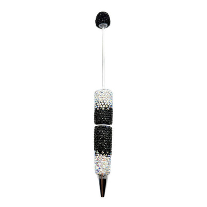 Multi-color gradient full diamond ballpoint pen DIY fun handmade full diamond ballpoint pen educational student stationery gift pen