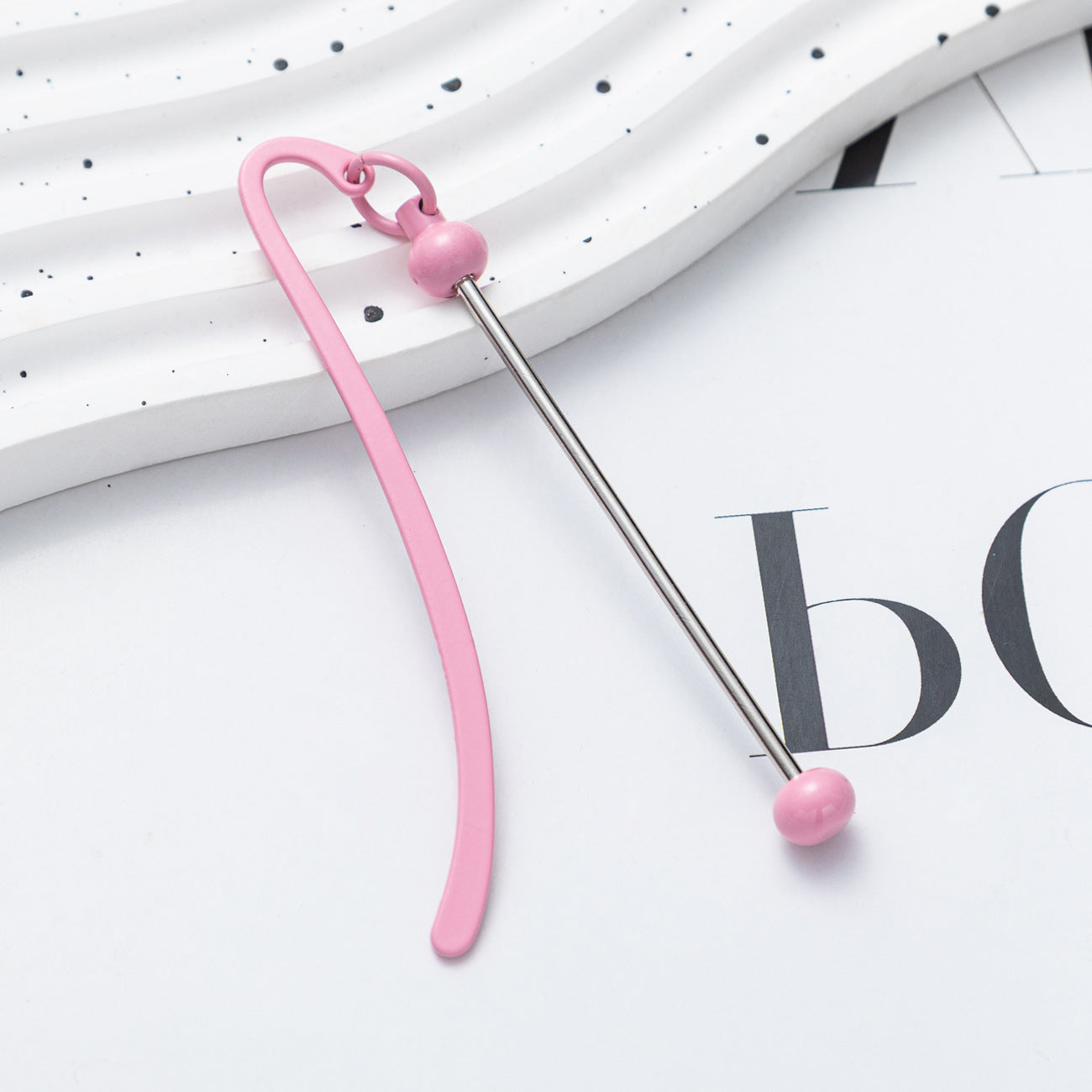 Metal Bookmark - Wholesale Student Graduation Anniversary Gift Creative DIY Beaded Bookmark