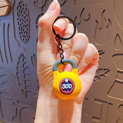 Creative Mini Gym Equipment Collection: Bag Hanging Accessories, Premium Keychains, Accessories, Accessories, Accessories, Small Gift Pendants