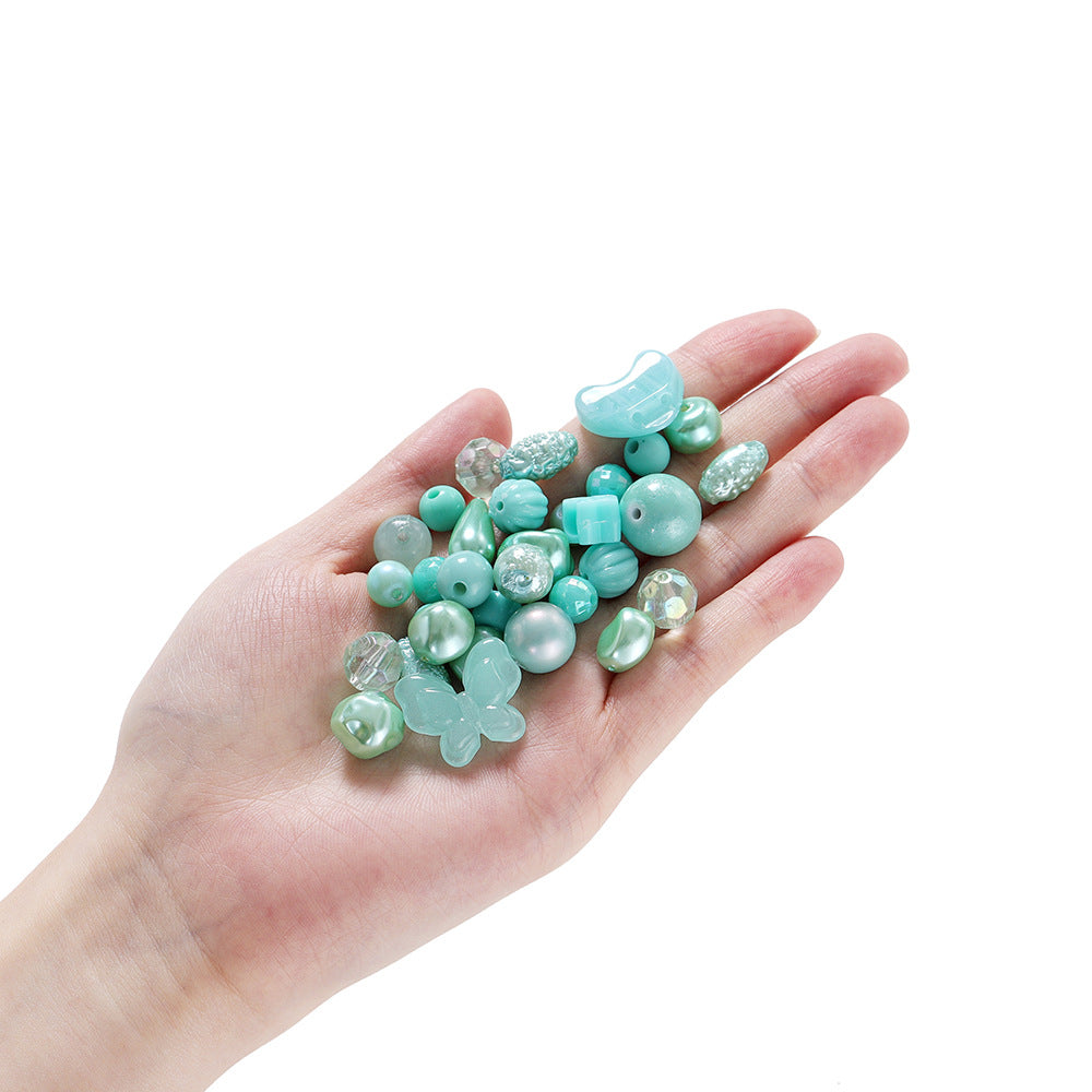 DIY Acrylic Mixed Beads 20g - Mobile Phone Chain Children's Jewelry Hair Accessories