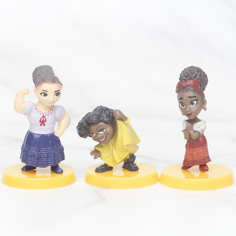 Now there are 12 magic full houses, fantasy magic houses, Mariga family, miracle valleys, Mirabe anime, toys, doll hands