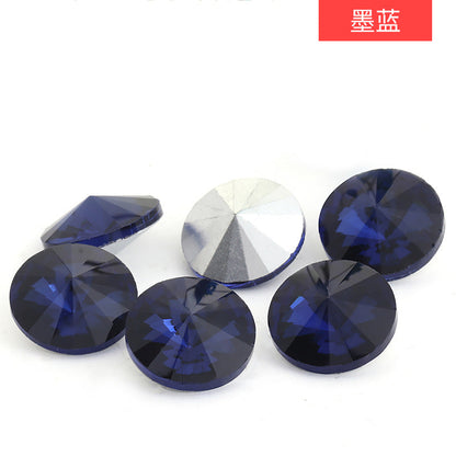 Rivoli Pointed Bottom Diamond Rhinestones - Crystal Phone Case Shoe Jewelry Luggage Clothing Accessories