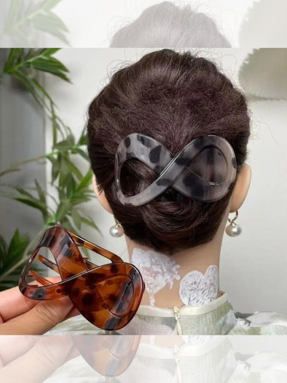 Large Updo Claw Hair Clip Headwear for Women, High-End 2026 New Style Duckbill Clip for the Back of the Head Without Insertion, Duckbill Clip Hair Clip