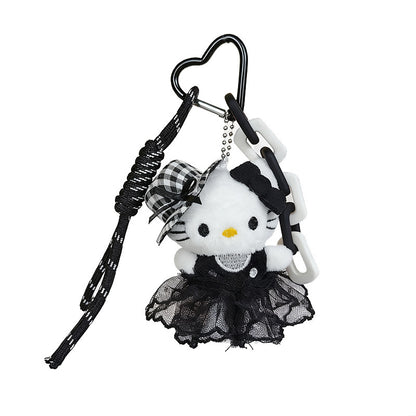 Creative miu plush kitty cat keychain bag pendant cute couple DIY doll keychain pendant