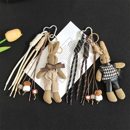 Bags Pants Pendants - Explosive  Houndstooth Scarfs Rabbit Dolls Clothing Plush Toys