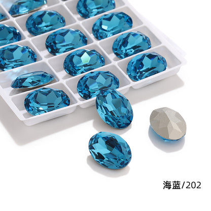 Direct supply of oval, pointed-bottom, special-shaped diamonds, phone cases, diamonds, shoes, bags, clothing, accessories, pointed sole oval diamonds