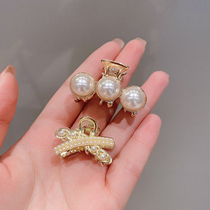 High-end flash diamond metal hair clip, small grab clip for women, bangs clip, side forehead hair clip, Korean headpiece clip, secure hair