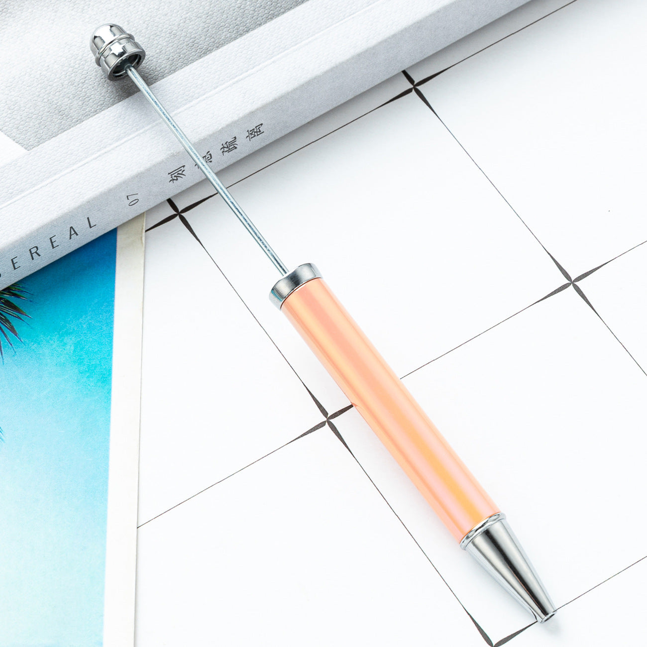 UV Gradient Ballpoint Pen - Creative Student DIY Plastic UV Electroplating Seven Color Pen