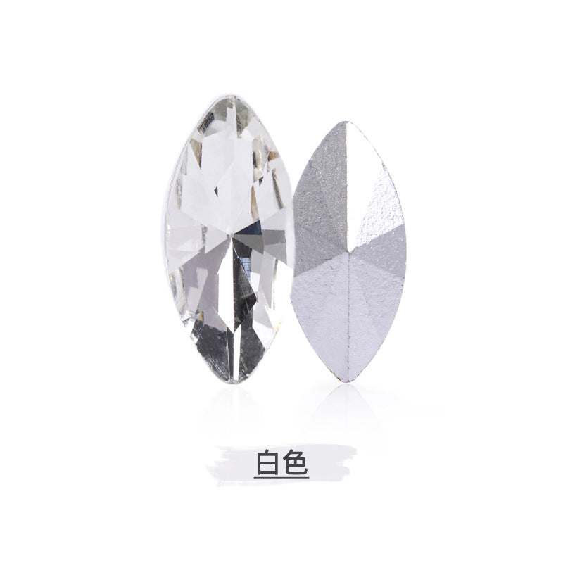 Navette Shape Diamond Rhinestones - Phone Case Perfume Bottle Clothing Crystal Jewelry DIY Accessories