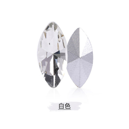 Navette Shape Diamond Rhinestones - Phone Case Perfume Bottle Clothing Crystal Jewelry DIY Accessories