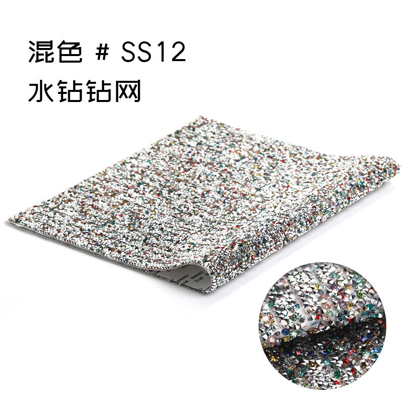 24*40 resin glue mesh, peel-off and instant sticking, DIY crafts, sequin glue, jewelry, accessories, hot melt glue, diamond glue mesh
