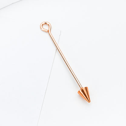 DIY beading poles can hang necklaces, pendants, earrings, jewelry, multicolor metal conical beading poles, spot wholesale