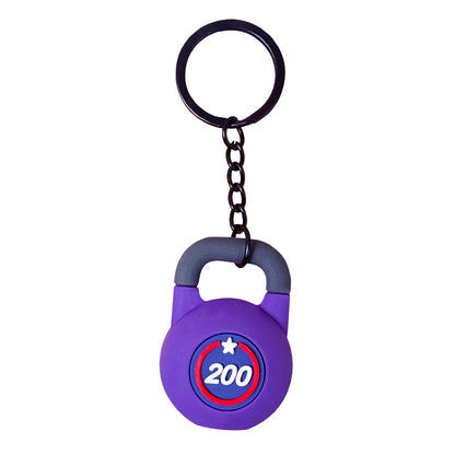 Creative Mini Fitness Kettlebell Keychain Pendant Miu Series Couple Bag Keychain Sports Small Pendant Wholesale