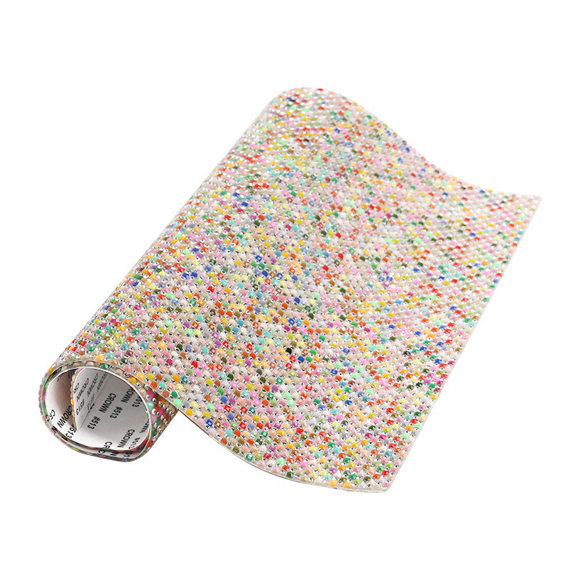 24*40 resin glue mesh, peel-off and instant sticking, DIY crafts, sequin glue, jewelry, accessories, hot melt glue, diamond glue mesh