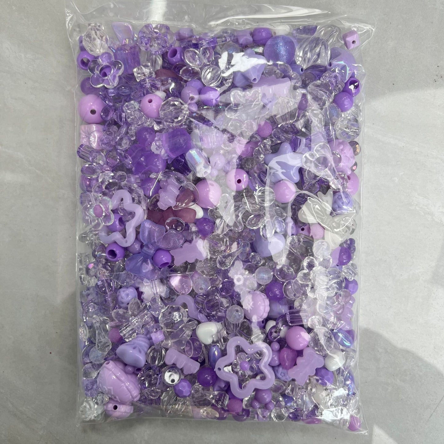 Cute Bow & Flower Acrylic Beads - DIY Mobile Phone Chain Necklace Lanyard Accessories