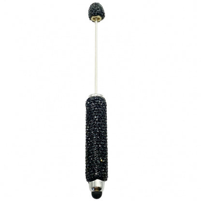 DIY touch screen full diamond ballpoint pen multi-function capacitive stylus cute pen ins solid color rhinestone touch screen pen in stock