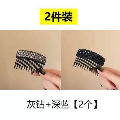 Elegant Diamond Inverted Comb for Women, High-End Rhinestone Hair Comb, Loose Hair Organizer, 2026 New Hair Accessory Hairpin