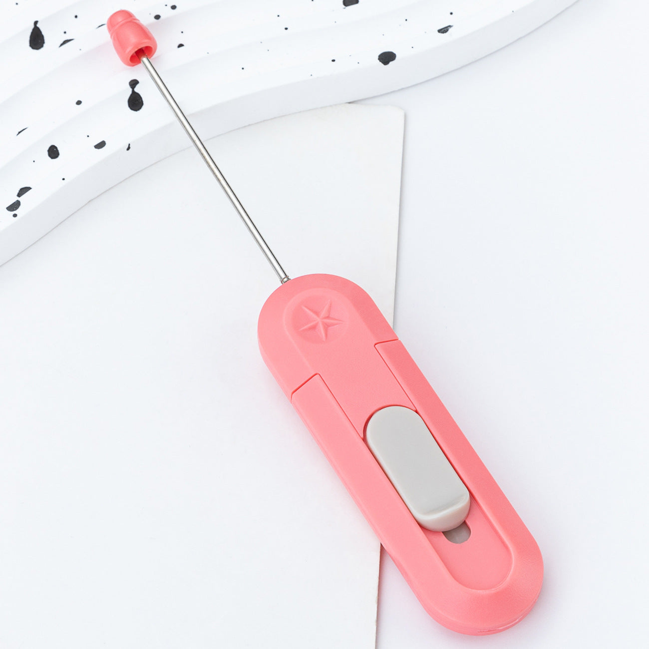 Creative DIY beaded cutter  convenient for unboxing artifact utility knife handmade paper cutting  wholesale