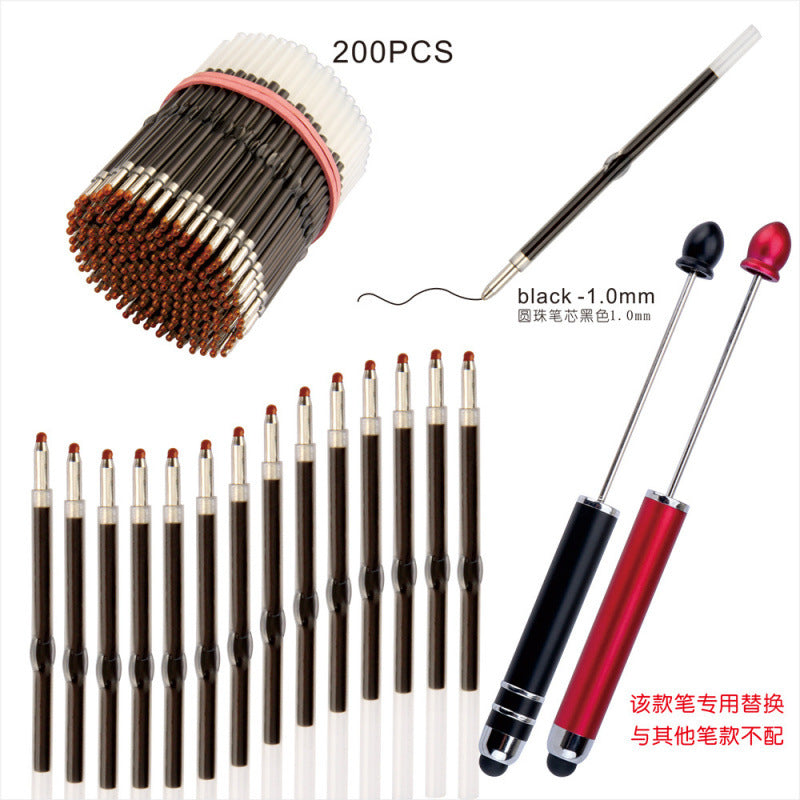 Ballpoint pen replacement core, ballpoint pen refill, gel pen refill, touch screen pen replacement core, smooth writing source, manufacturer in stock