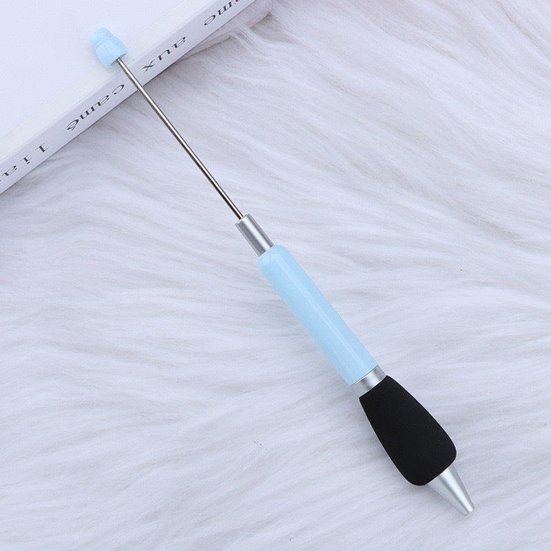 DIY press ballpoint pen creative glue spray sheath grip ballpoint pen ins macaron puzzle student stationery wholesale