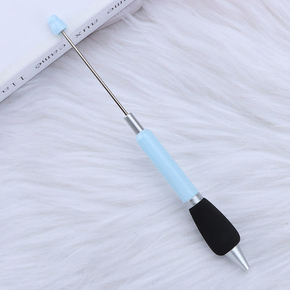 DIY press ballpoint pen creative glue spray sheath grip ballpoint pen ins macaron puzzle student stationery wholesale