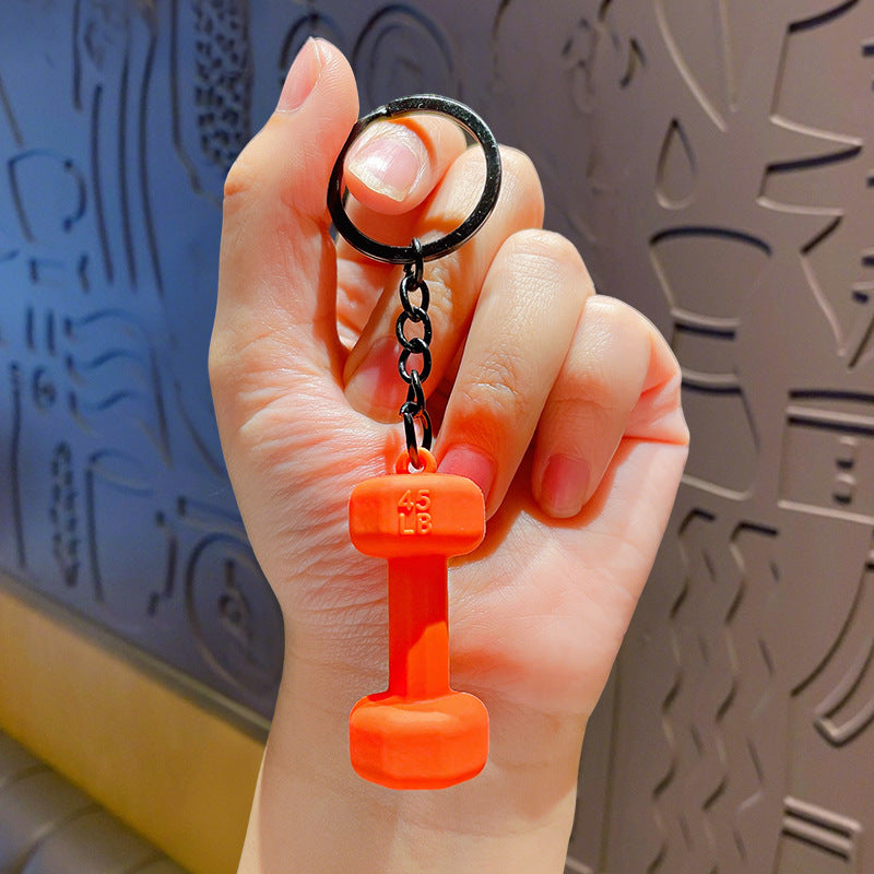 Creative Mini Gym Equipment Collection: Bag Hanging Accessories, Premium Keychains, Accessories, Accessories, Accessories, Small Gift Pendants