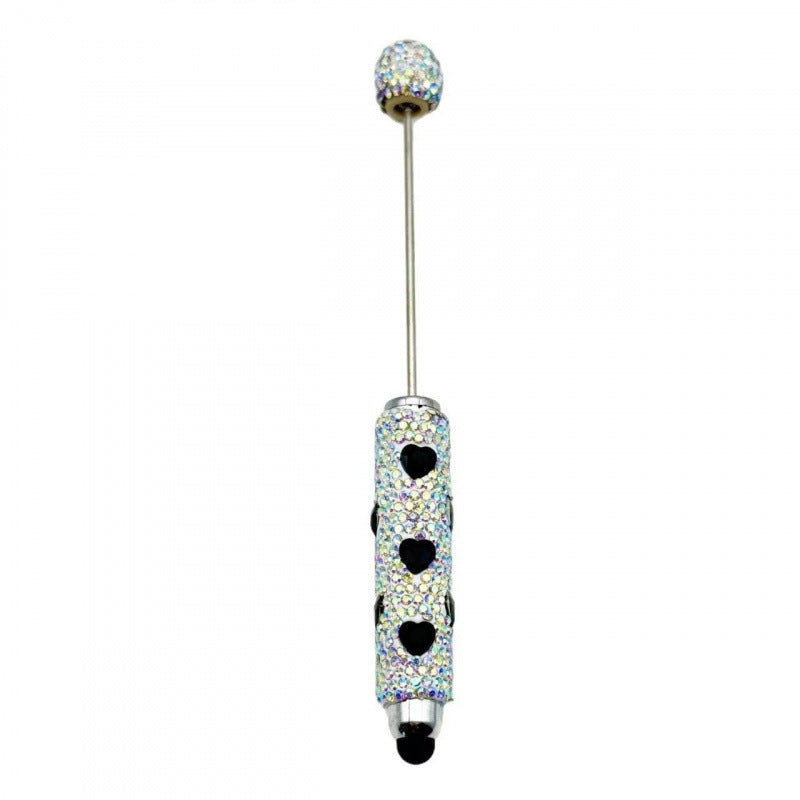 Colorful full diamond touch screen ballpoint pen creative DIY beaded multi-color love rhinestone ballpoint pen advertising gift pen