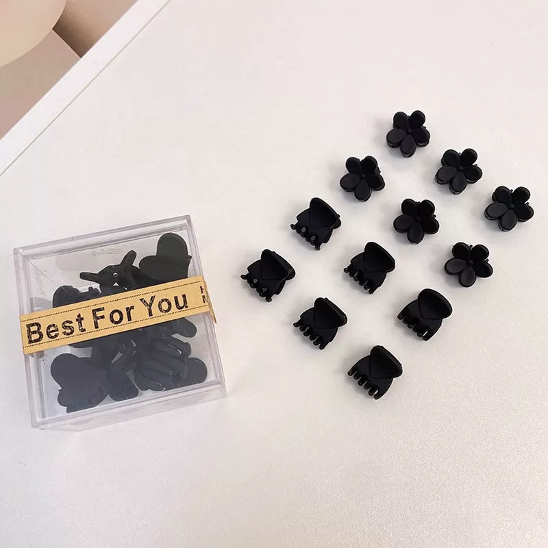Forehead princess head small catch clip hairpin small broken hairpin headgear hairpin female net red side bangs clip clip