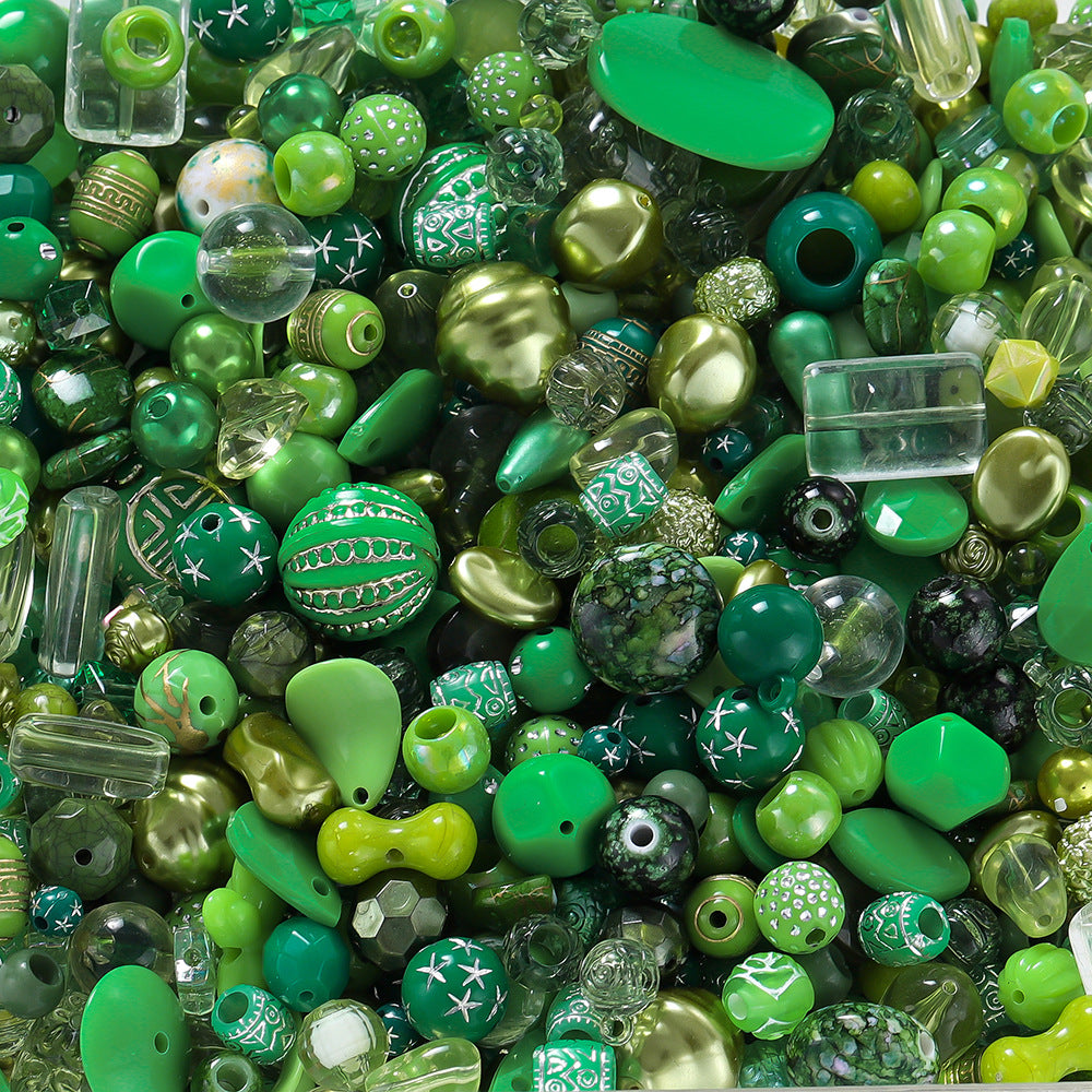 DIY Acrylic Mixed Beads 20g - Mobile Phone Chain Children's Jewelry Hair Accessories