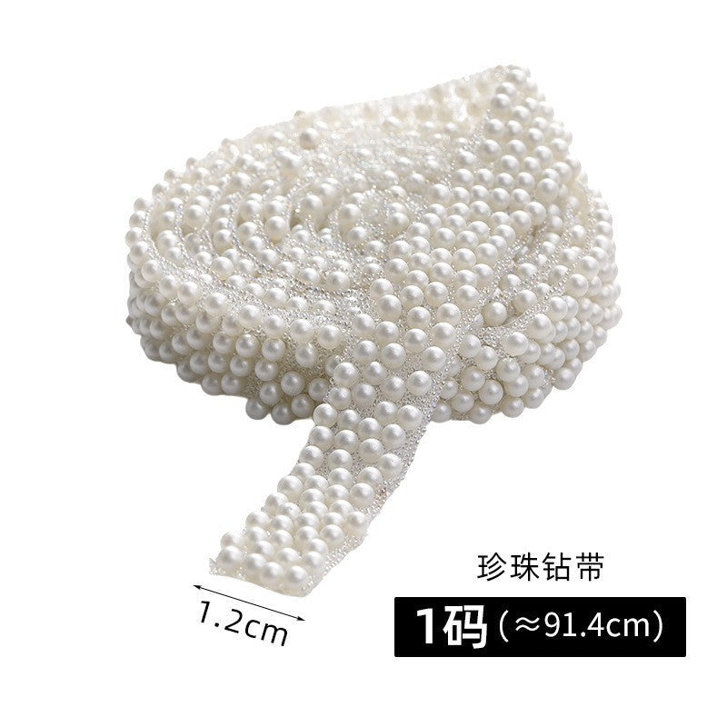 Resin Diamond Rhinestone Strips - Tear-Off Ready-to-Paste Sequins Hot Diamond Shoes Clothing Accessories and DIY crafty