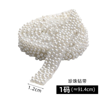 Resin Diamond Rhinestone Strips - Tear-Off Ready-to-Paste Sequins Hot Diamond Shoes Clothing Accessories and DIY crafty