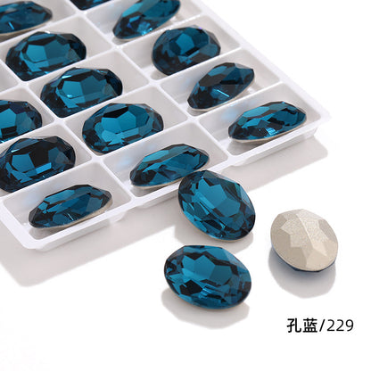 Direct supply of oval, pointed-bottom, special-shaped diamonds, phone cases, diamonds, shoes, bags, clothing, accessories, pointed sole oval diamonds