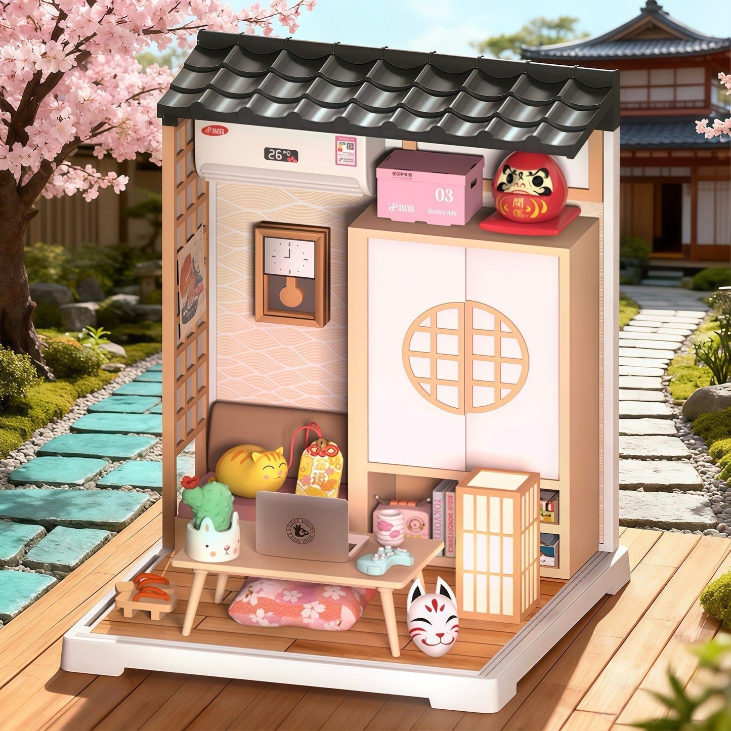 Diy miniature house wooden