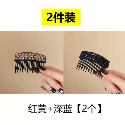 Elegant Diamond Inverted Comb for Women, High-End Rhinestone Hair Comb, Loose Hair Organizer, 2026 New Hair Accessory Hairpin