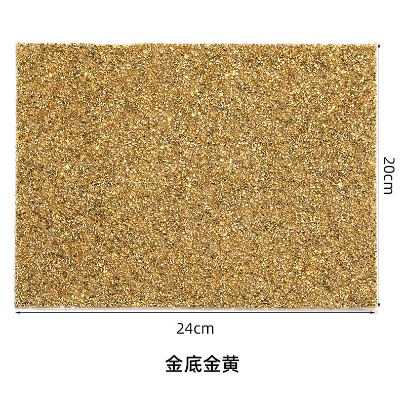Resin 20*24CM resin drill drill net, water rhinestone glue mesh, peel-off and instant sticking, DIY crafts, sequin glue, jewelry matching