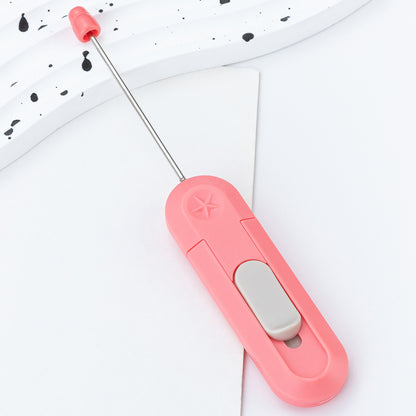 Creative DIY beaded cutter  convenient for unboxing artifact utility knife handmade paper cutting  wholesale