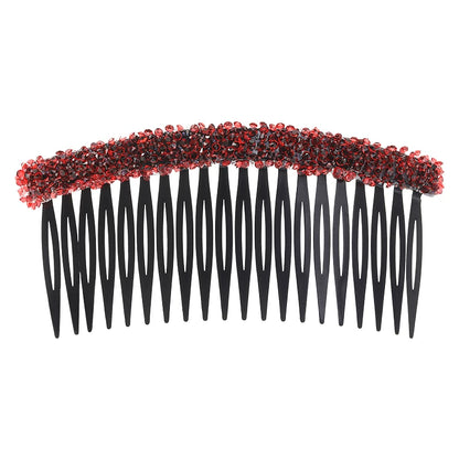 2026 New Sparkling Rhinestone Hair Comb, Loose Hair Organizer, Bangs Hair Clip, Frontal Side Hair Clip, Back-of-Head Comb