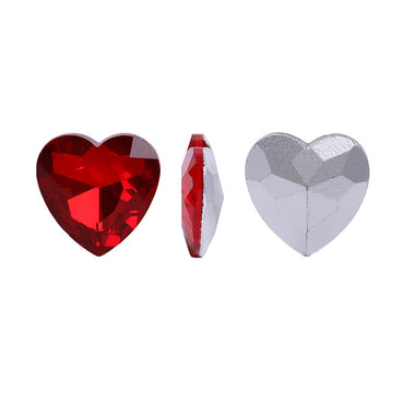 Heart Pointed Bottom Diamond Rhinestones - Crystal Glass Phone Sticker Clothing Headband Jewelry Accessories