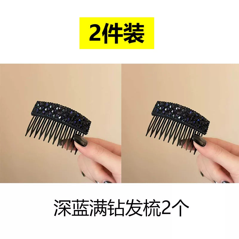 Elegant Diamond Inverted Comb for Women, High-End Rhinestone Hair Comb, Loose Hair Organizer, 2026 New Hair Accessory Hairpin