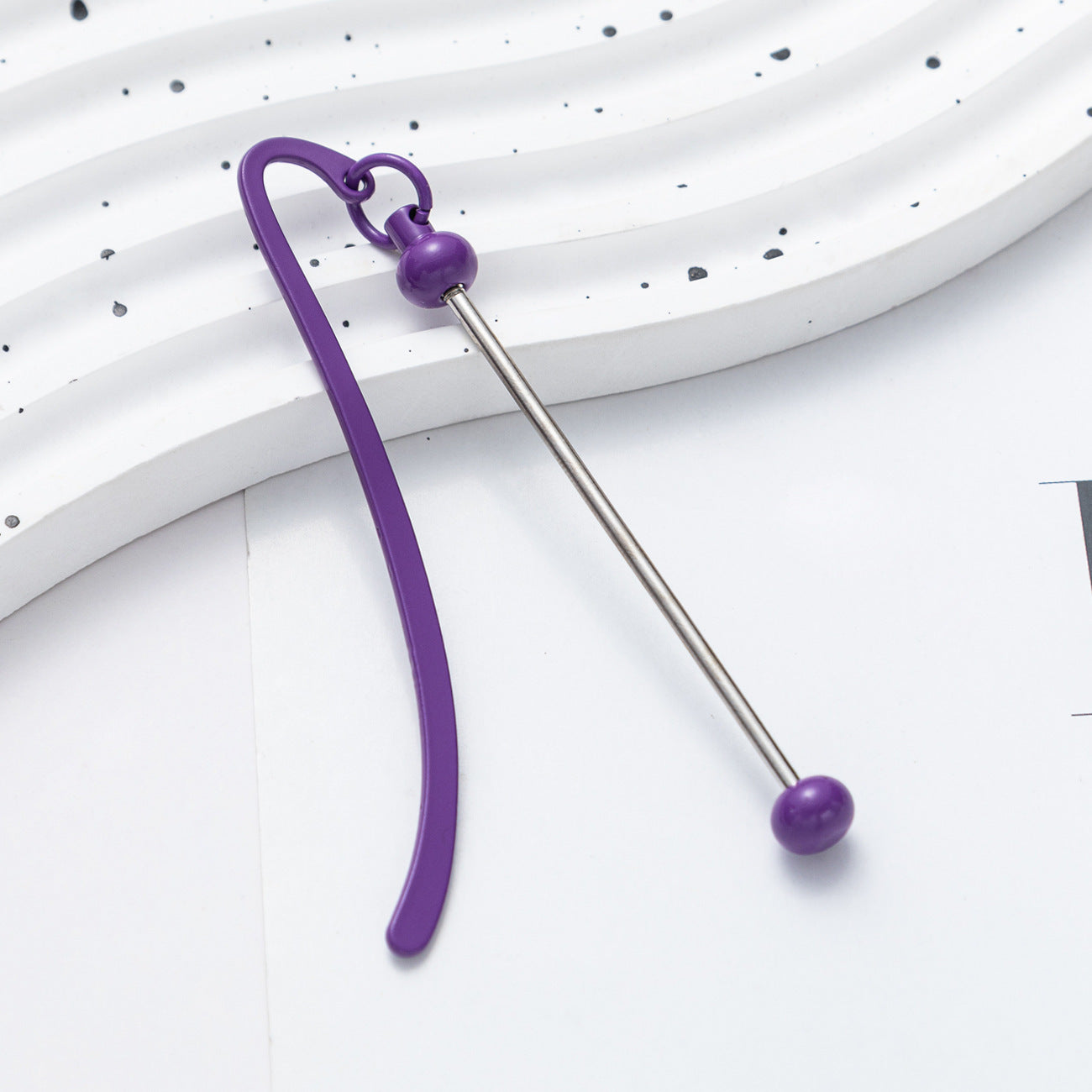 Metal Bookmark - Wholesale Student Graduation Anniversary Gift Creative DIY Beaded Bookmark
